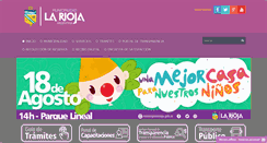 Desktop Screenshot of municipiolarioja.gov.ar